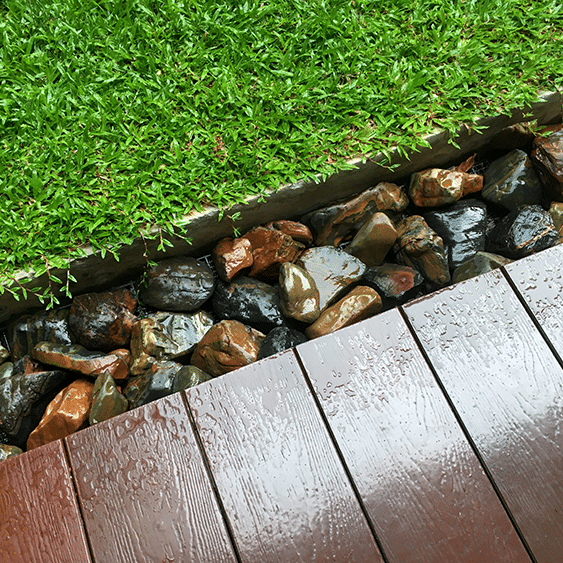 garden drainage rocks